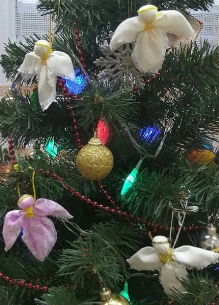 Кукла-ангел из ткани. Мастер-класс