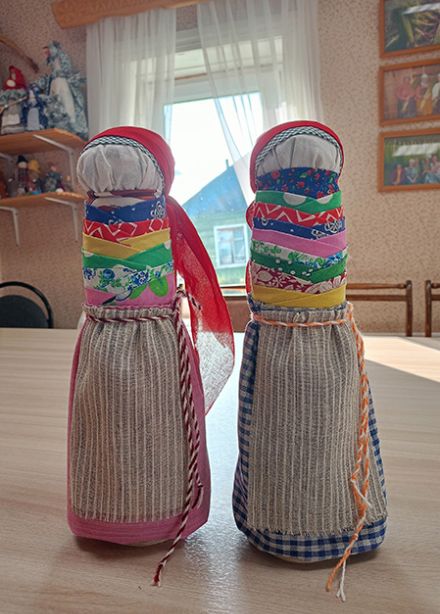 Кукла на удачный выход замуж. Мастер-класс